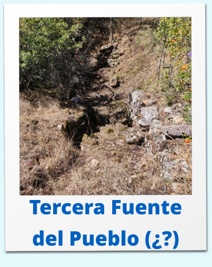 Tercera Fuente  del Pueblo (¿?)