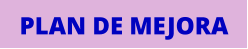 PLAN DE MEJORA