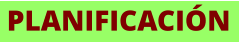 PLANIFICACIÓN